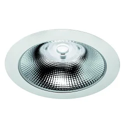 downlight GLAN XS Ø 175MM Plug&Play rigid, CCT Switch, UGR < 19, multipower IP20, aluminium, white 