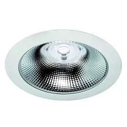 LED Downlight GLAN S, IP20, Ø 20.7cm, 230V , Plug&Play, 15-21W (multi) 3000/3500/4000K (CCT) 60°, UGR<19, starr, Alu
