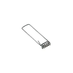 Universal-Haltefeder 5cm für alle RUTEC Einbauleuchten (außer Möbelstrahler), Chrom