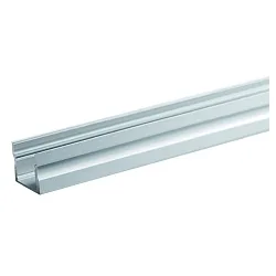 Aluprofil 17/15, 2 Meter, Aluminium