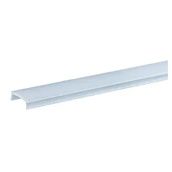Profil Abdeckung, opal, 17/8 + 17/15 + 18/18E, 26/70W/STEP4, 2 Meter, weiß