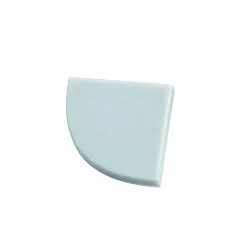 Endcap for RU-65625 + RU-65672, aluminum