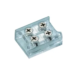 Zubehör für LED Strip VARDAflex (einfarbig, Breite 1cm) - Direktverbinder SCREW, IP20, Schraubkontakte, transparent
