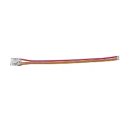Zubehör für LED Strip VARDAflex COB SELECT (Breite 1cm) - Einspeisung GAPLESS, IP20, mit 15cm Zuleitung, transparent matt