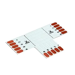 Zubehör für LED Strip VARDAflex (RGBW, Breite 1.2cm) - T-/Eck-Platine, 5-polig, IP20, schneidbar