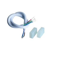 Zubehör für LED Strip VARDAflex 4inONE-72 RGBWW (RU-79513) - Kappen-Set, IP65, Einspeisungs- und Endkappe + 30cm Kabel