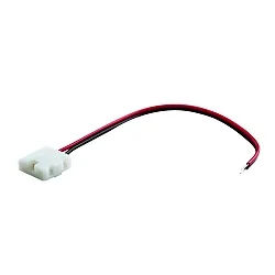 Zubehör für VARDAflex LED Strips bis 140 LEDs/m – Einspeiser SINGLE PROFI-10, IP20, 12/24V DC, mit 15cm Anschlussleitung