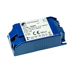 LED-Netzgerät, 12V, 12W, IP20, 100-240V AC, Schraubanschluss, statisch