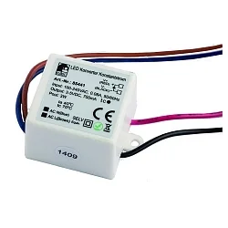 LED Konverter, 700mA, 2.1W-3.5W, 3-5V, 100-240V AC, statisch