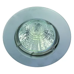 Alu die-cast Recessed spot for MR16, fixed, IP20, chrome matt