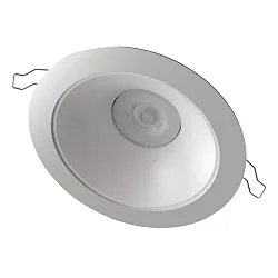 LED Downlight CYRA+ S, IP20, Ø 20.7cm, 230V, 7/9/14W (multi), schaltbar, starr, weiß RAL9016, 4000K 60°, Reflektor weiß