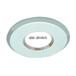 recessed luminaire rigid IP44, mat, satined, white