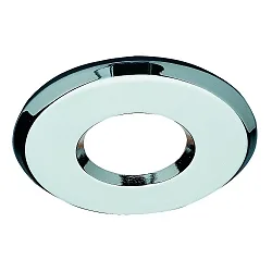 Recessed spot, fixed, IP44, chrome