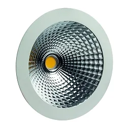 LED Einbaustrahler NINQITA COB, IP40, rund, CRI80, starr, exkl. BG, weiß, 1200mA, 50W 4000K 48°