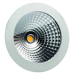 LED Einbaustrahler NINQITA COB, IP40, rund, CRI80, starr, exkl. BG, weiß, 900mA, 35W 3000K 51°