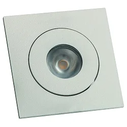 recessed spotlight MENTE COB LIGHTPOINT 350MA swivelling, square, current constant IP20, white matt