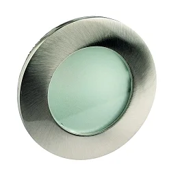 LED Einbaustrahler CALINA COB 38°, 13W, 2000-3000K, IP54, CRI90, 350mA, Dim-To-Warm, starr,rund, edelstahl, gebürstet