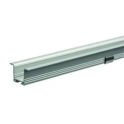 Einbau-Kragenprofil TKP18/18, tief, für LED Strips bis 1.2cm Breite, Aluminium eloxiert, 200cm
