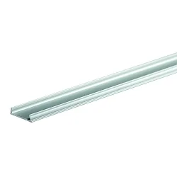 Aluminium-Profil BENDABLE FUP18/6B, für LED Strips bis 1.3cm Breite, biegbar (min. Biege-Ø 30.48cm), flach, 200cm
