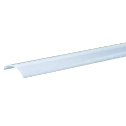Abdeckung für Einbauprofil EP30/30, rund, opal, Polycarbonat (PC), 200cm