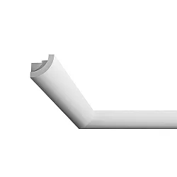 Voutenleiste 5x5 rund PU-Schaum-Leiste, 200cm