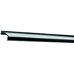 Profil-Blindabdeckung für PFH405/8 / PFH415/8 / PFH425 / PFH435 / PFH455, Polycarbonat (PC), schwarz, 200cm