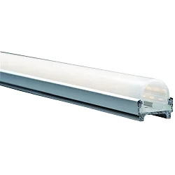 Profil-Abdeckung für PFH405/8 / PFH415/8 / PFH425 / PFH435 / PFH455, Polycarbonat (PC), 200cm, leicht gewölbt, semimatt