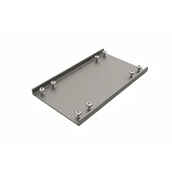 Zubehör für Edelstahl-Bodeneinbauprofil VARDAflex PLATIN INGROUND (RUP-PGF901) - Stoßverbinder, Edelstahl