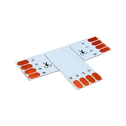 Zubehör für LED Strips VARDAflex - T/Eck-Platine 90°. für Strip bis 1cm Breite, IP20, RGB