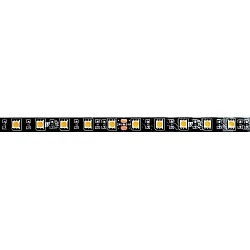 LED Strip VARDAflex Black Plus Profi, 24V, 60 LED/m, 14W/m, CRI80, 5m Rolle / 1cm, mit Verbindern, schwarz, 3000K