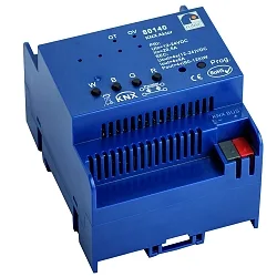 dimmer KNX ACTOR / SERIES INSTALLATION voltage constant, 4 channel, KNX controllable, blue