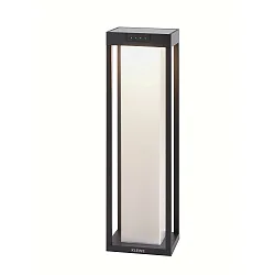 LED Akku-Solar-Stehleuchte KLEWE RADIA MOON MAXI, IP65, 50cm, mit Sensor, 2.2W 3000K 152lm, 3-step dimmbar, graphitgrau