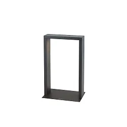 LED Akku-Solar-Stehleuchte KLEWE AXIS MINI, IP65, 40cm, mit Sensor, 2.5W 3000K 170lm, 3-step dimmbar, graphitgrau 