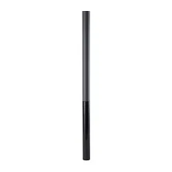 Mast für LED Akku-Solarleuchte KLEWE LINK, 155 / 250cm, ohne Leuchtenkopf, mit Erdstück, graphitgrau