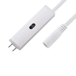 LUXI LINK Schalter An/Aus, Länge 50cm, mit Sensor für Gestensteuerung, Weiß
