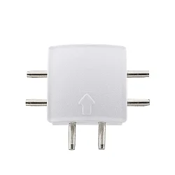 LUXI LINK T-Verbinder, Weiß