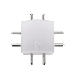 LUXI LINK Kreuzverbinder, Weiß