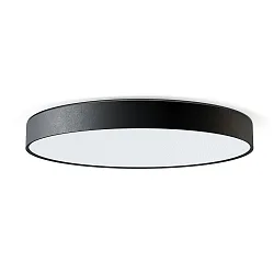 LED Aufbauleuchte DISC Ø 60 cm, 120°, 38/55W, 3000/4000K, IP20, Ra90, schwarz