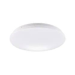 LED Aufbauleuchte MOON 3-CCT, IP44 IK05, bombiert, schaltbar, weiß, Ø 38cm, 24W 3000/4000/5700K 1254lm 120°