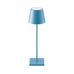 LED Akku-Tischleuchte NUINDIE, IP54, 2.2W 2200K/2700K (Flex-Mood) 168/197lm, rund, dimmbar