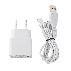 Ladekabel NUINDIE EASY-CONNECT, inkl. Netzteil, 120cm, weiß