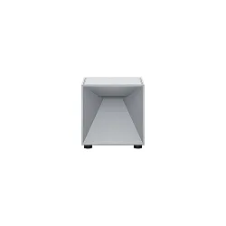 LED-Akku-Tischleuchte NUTALIS MINI, IP54, 2.2W 2200/2700K (FlexMood) 125lm, Easy-Connect + Wandhalterung, dimmbar, nebelgrau