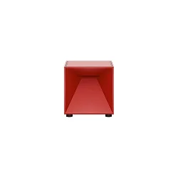 LED-Akku-Tischleuchte NUTALIS MINI, IP54, 2.2W 2200/2700K (FlexMood) 125lm, Easy-Connect + Wandhalterung, dimmbar, feuerrot