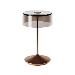 LED Akku-Glasleuchte NUMOTION, 2,2W, 2200/2700K, IP54, (Flex-Mood) 161lm, mit Touch-Dimmer, bronze