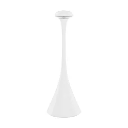 LED-Akku-Tischleuchte NUDROP, IP54, 29cm, 2.2W 2200/2700K (FlexMood) 170lm, Easy-Connect, dimmbar, schneeweiß