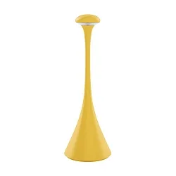 LED-Akku-Tischleuchte NUDROP, IP54, 29cm, 2.2W 2200/2700K (FlexMood) 170lm, Easy-Connect, dimmbar, sonnengelb