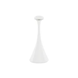 LED-Akku-Tischleuchte NUDROP MINI, IP54, 21cm, 1.8W 2200/2700K (FlexMood) 133lm, Easy-Connect, dimmbar, schneeweiß
