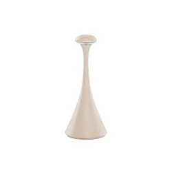 LED-Akku-Tischleuchte NUDROP MINI, IP54, 21cm, 1.8W 2200/2700K (FlexMood) 133lm, Easy-Connect, dimmbar, dünenbeige