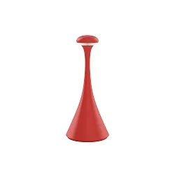 LED-Akku-Tischleuchte NUDROP MINI, IP54, 21cm, 1.8W 2200/2700K (FlexMood) 133lm, Easy-Connect, dimmbar, feuerrot