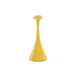 LED-Akku-Tischleuchte NUDROP MINI, IP54, 21cm, 1.8W 2200/2700K (FlexMood) 133lm, Easy-Connect, dimmbar, sonnengelb